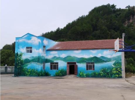  浚县彩绘墙绘一般制作的位置