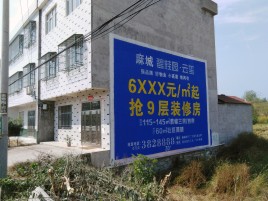  浚县墙体广告质量分析
