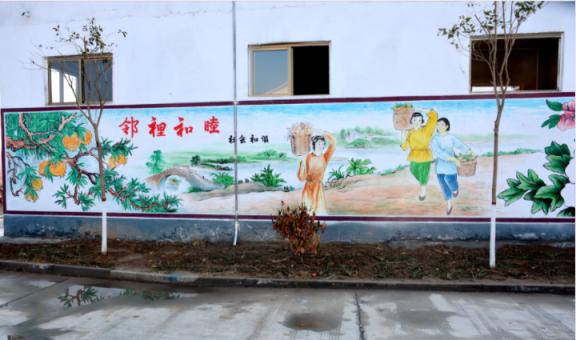  浚县乡镇文化墙 乡风文明焕发新活力