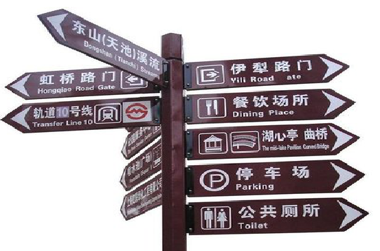  浚县标牌的基本功能。