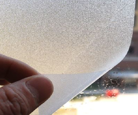  浚县玻璃门外面粘广告用什么材料好？