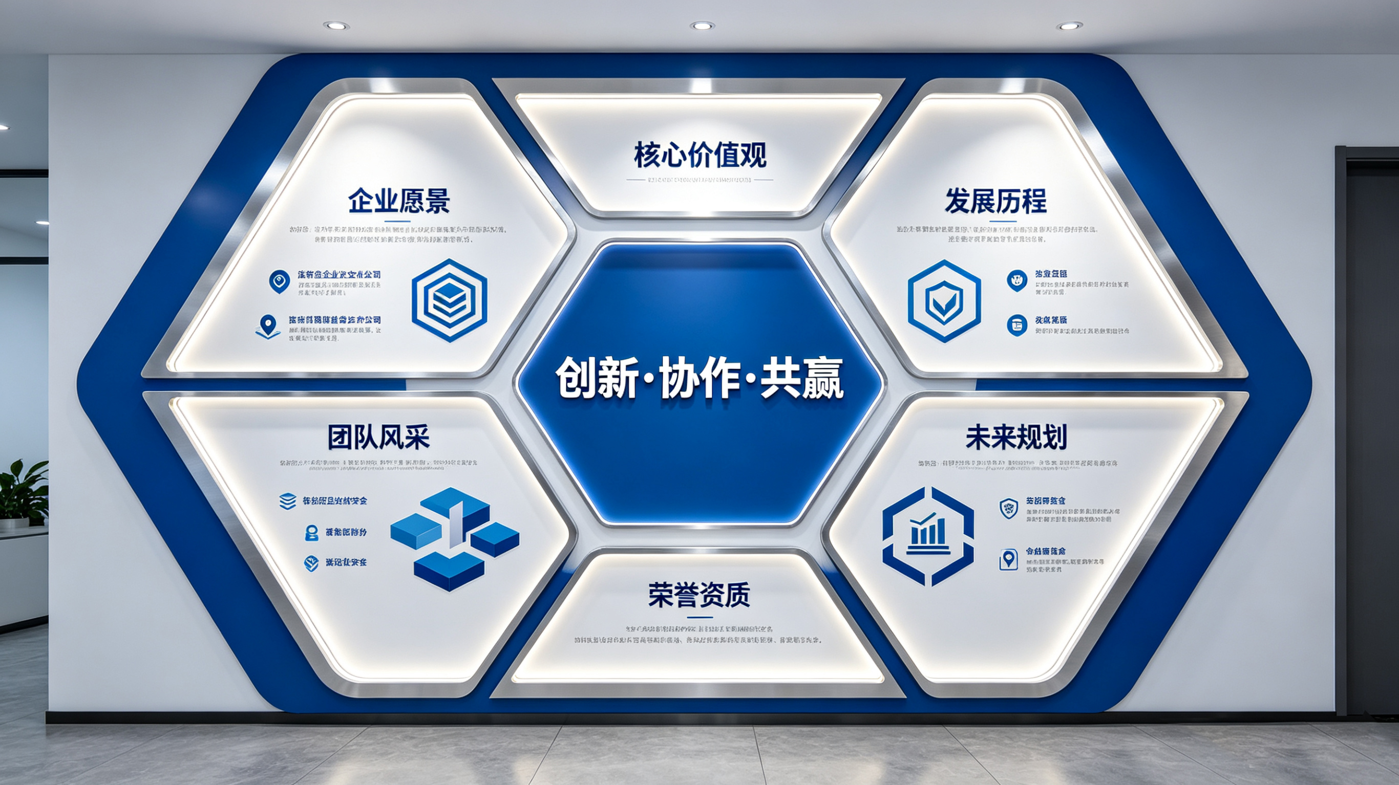  浚县企业文化墙六边形避坑指南（新手常犯5个错误）